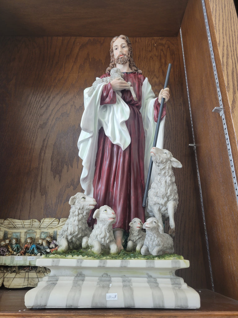Jesus the Shepherd Statue