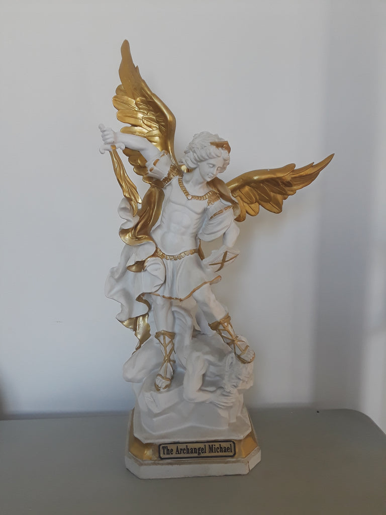 Archangel Michael Statue (White)