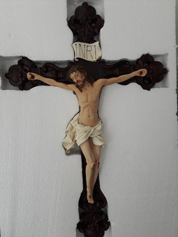 Porcelain Cross 24"