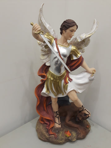 Archangel Michael Statue (Colored)