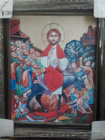 Jesus Entering Jerusalem Picture