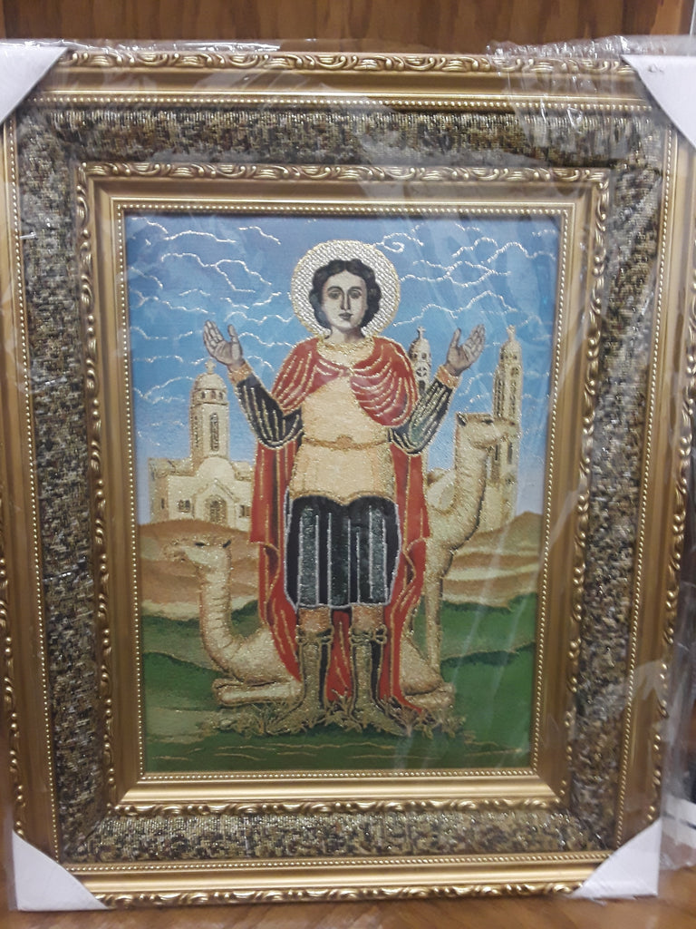 St. Mina Picture (53x43)cm Double Frame