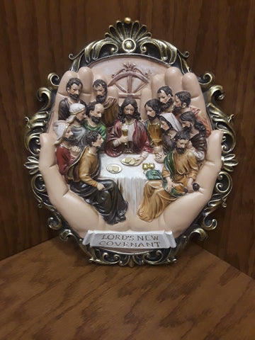 The Easter in Hands Statue