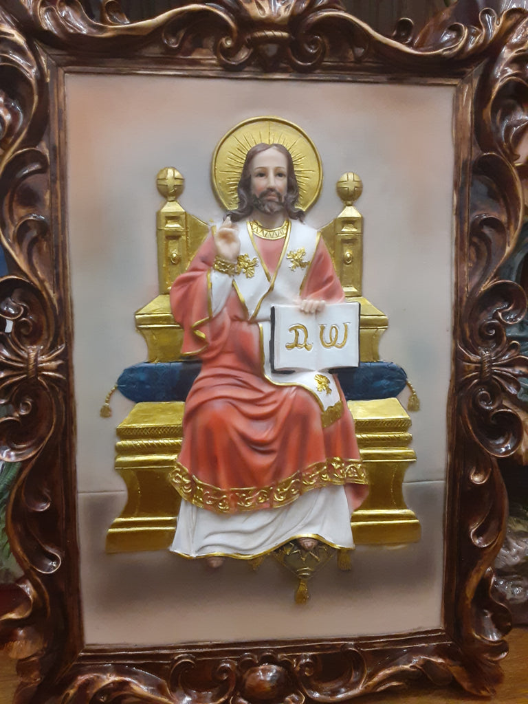 Jesus Sitting on the Throne (40x50)cm
