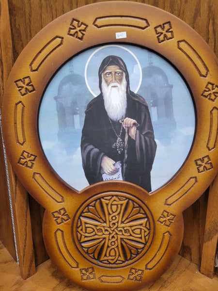 Saints Picture with Wood frame (60x45)cm