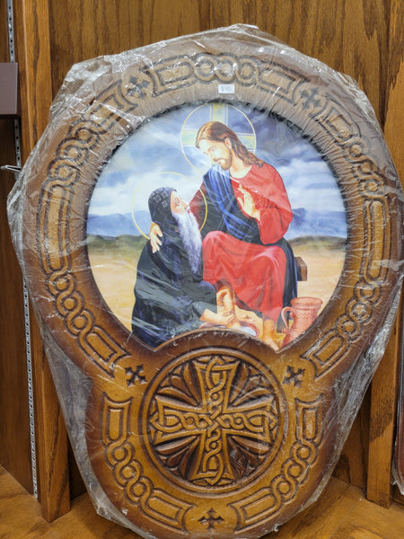 Saints Picture with Wood frame (60x45)cm