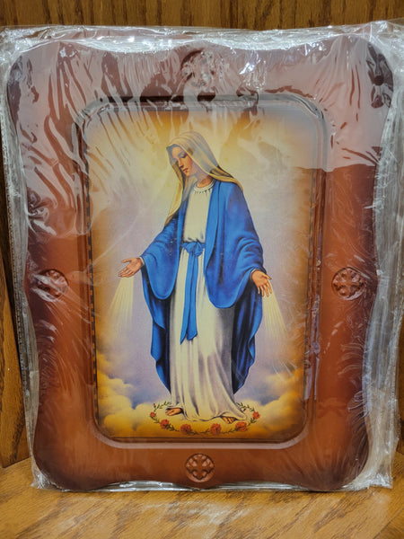 Saints Pictures with wood frame (40x30)cm